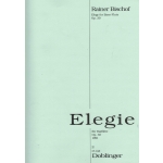 Image links to product page for Elegie for solo bass flute, Op30